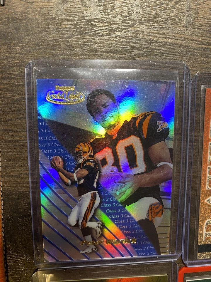 Peter Warrick Rookie Card Lot (6 Total) Seminoles Bengals FSU /1000 Gold /2500 - Image 4 of 4