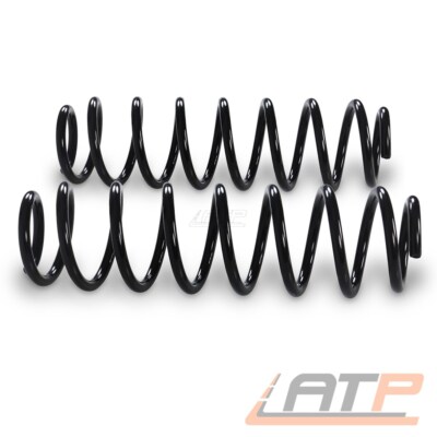 2x FAHRWERKSFEDER FEDER HINTEN FÜR SKODA FABIA 1 2 VW FOX