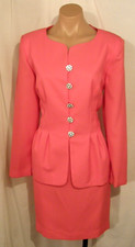7972 GORGEOUS VINTAGE 'A.S.E. COLLECTION' FULLY LINED SKIRT BLAZER SIZE 12