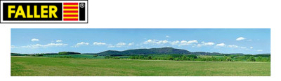 Faller 180505 Modellhintergrund ''Sommer im Mittelgebirge'' (1m²-23,70 ) NEU + OVP