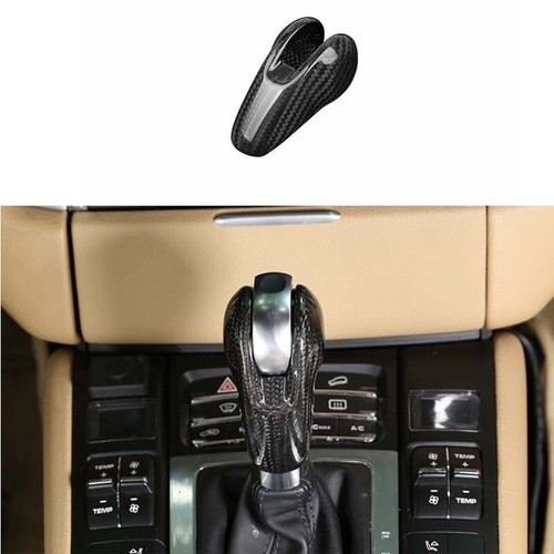 For Porsche Macan Trim 2015-2021 Dry Carbon Fiber Gear Shift Knob Shifter Lever - Bild 1 von 20