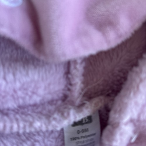 Baby’s Unicorn Soft Unicorn Hooded Pink Bathrobe, 0-9 Months - Picture 2 of 5