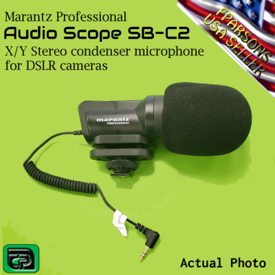 Marantz Professional Audio Scope SB-C2 X/Y Stereo Condenser Microphone For DSLR