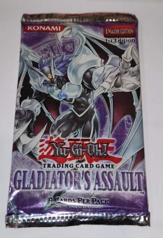 Yu-Gi-Oh! TCG Gladiator's Assault Sealed Collectible Card Game
