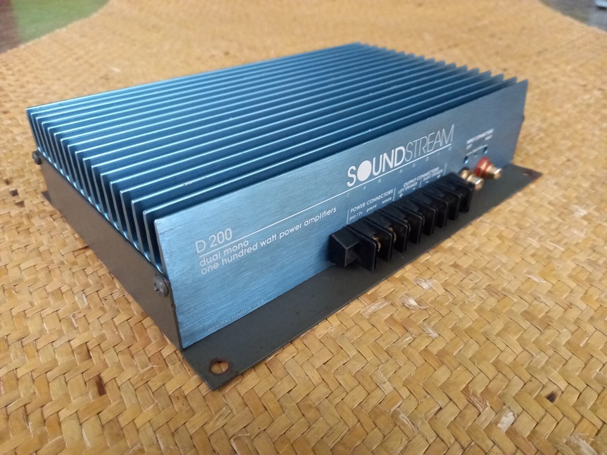 Old School Soundstream D200 | eBay