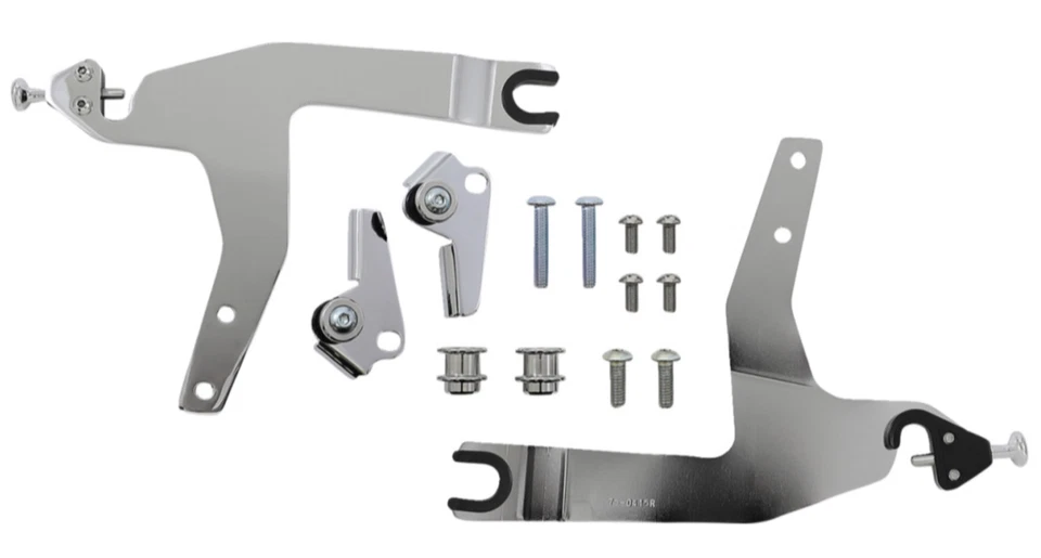 Cobra - 602-2042 - Respaldo corto desmontable, cromado Foto 3 de 3