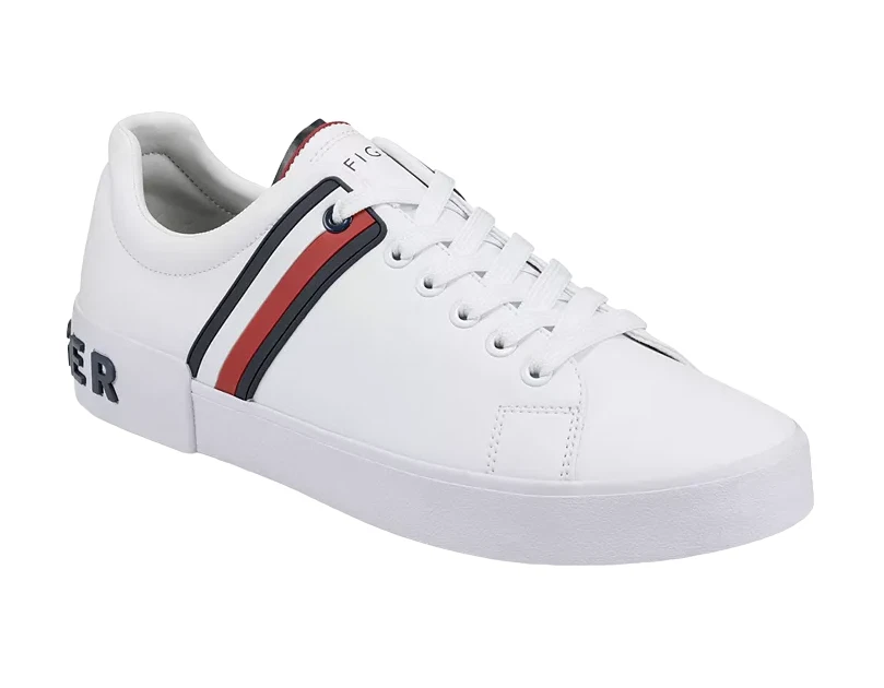 TOMMY HILFIGER WHITE RAMUS MENS SHOE TMRAMUS WHT