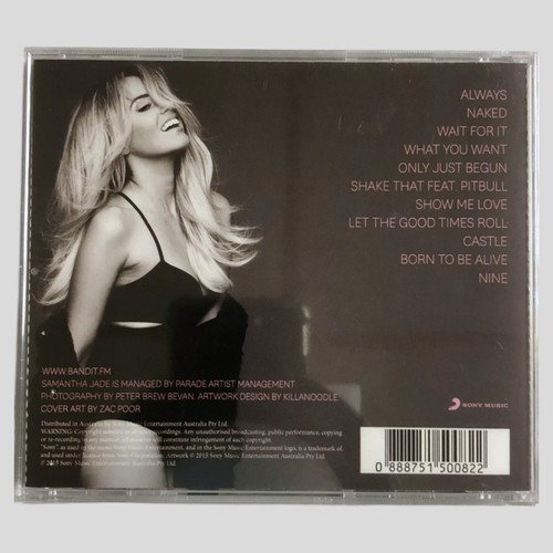 Nine by Samantha Jade (CD, 2015) Featuring Pitbull - Brand New Factory Sealed - Picture 2 of 2
