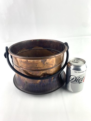 Antique copper cauldron - Picture 8 of 8