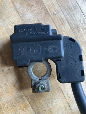 04-10 BMW E60 5 Series Negative Black Battery Power Terminal Cable  