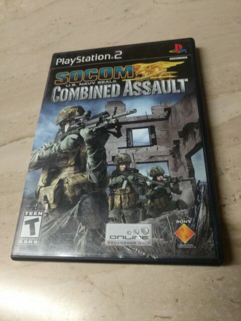 Socom U.S. Navy Seals Combined Assault PlayStation 2 PS2 | eBay