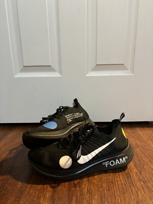 Nike Zoom Fly Mercurial Flyknit x OFF-WHITE Black 2018 AO2115-001