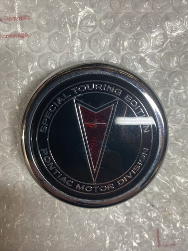 1989-1991 OEM NOS Pontiac 6000 STE trunk lock cover emblem GM 20605991 20626595 - Picture 4 of 6