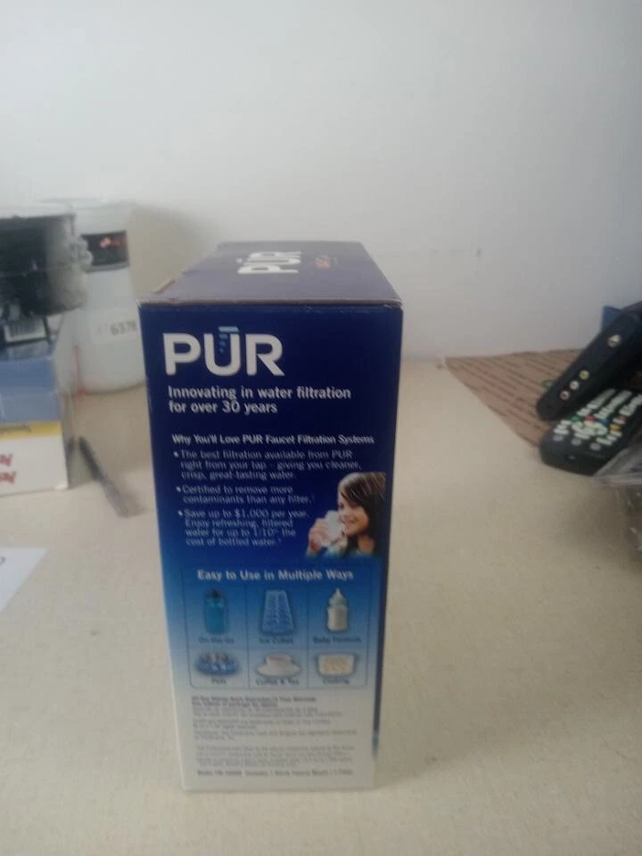 PUR MAXION Faucet Water Filtration System, Black, Model PFM360F - Image 2 of 4