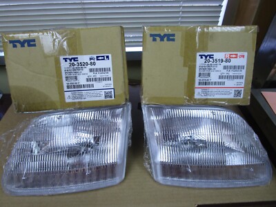 TYC FORD 97-2003 DRIVERS & PASSENGER SIDE HEADLIGHTS 20-35199-80 20-3520-80
