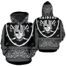 hot new best, Raiders hoodie 3D all size, all printed 3D hoodie