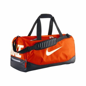 orange nike duffel bag