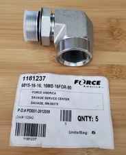 6815-16-16 ORB Male 16 (1") to Female 16 (1") 90 Degree Elbow Hydraulic Fitting
