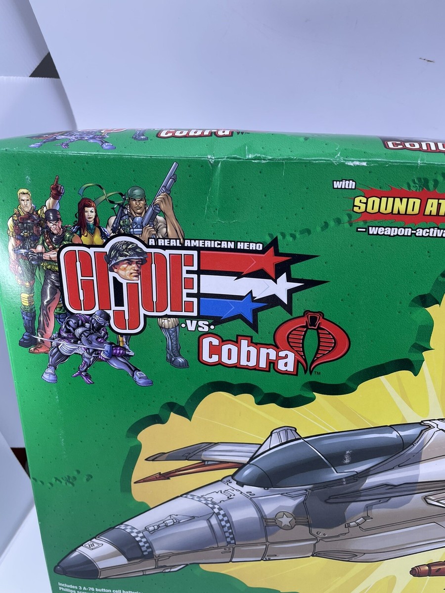 GI Joe Vs Cobra Spy Troops Conquest X-30 Vehicle & Slip Stream