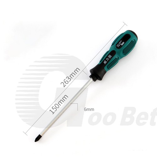 Magnetic Screwdriver Phillips Crosshead Slotted Flathead Non-Slip Precision Tool - Picture 29 of 36