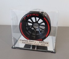 1/5th Carlos Sainz Jr Monza Italia 2023 Pirelli Pole Position Award Tyre Display