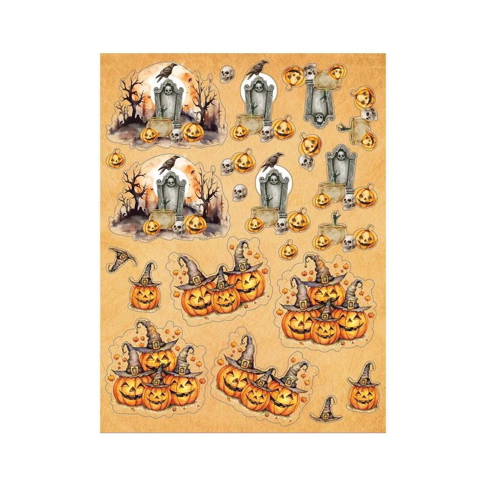 Crafters Companion - Halloween 3D Topper Pad - Spooky Seasons - Image 2 of 4