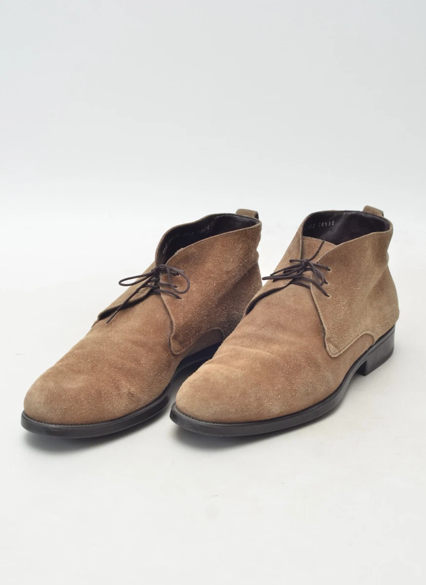 Salvatore ferragamo mens suede best sale boots