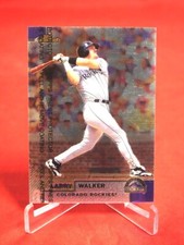 Larry Walker W Coating 1999 TOPPS Finest Baseball Card #205