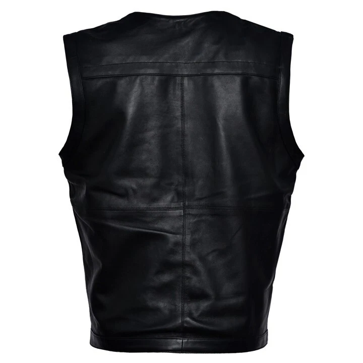 Hunter Valley Premium Sheepskin Leather Vest – Stylish & Functional Outerwear - Image 2 of 4