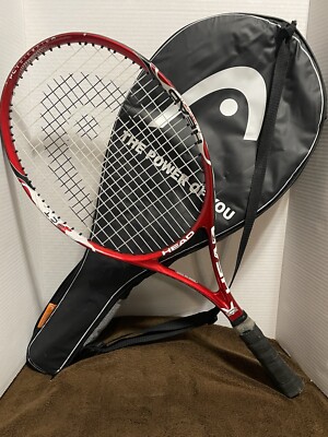 Head PCT Pro Elite Tennis Racquet Racket 4 1/2'' -4 Titanium Power Frame With Bag