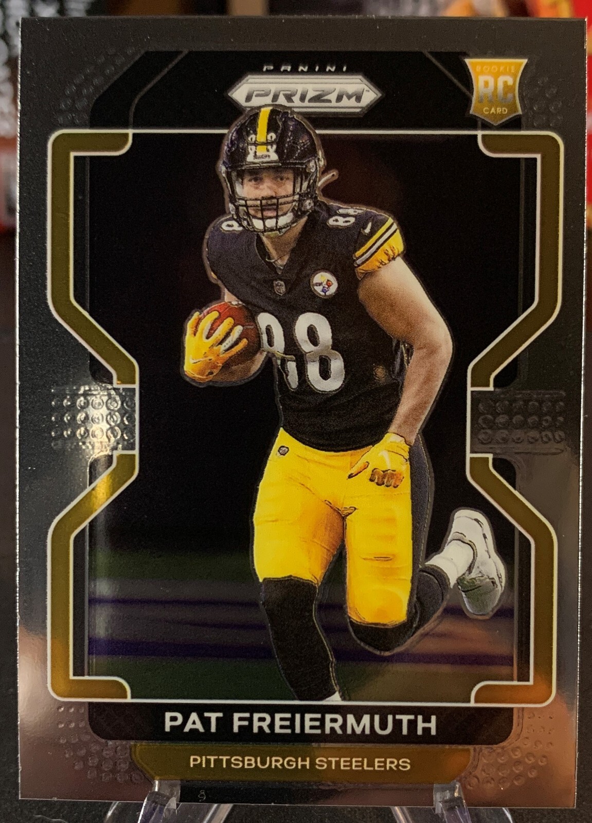 2021 PANINI PRIZM PAT FREIERMUTH ROOKIE CARD RC PITTSBURGH STEELERS 362