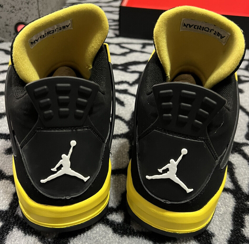 Air Jordan 4 Retro THUNDER | eBay Air Jordan 4 Retro THUNDER | eBay