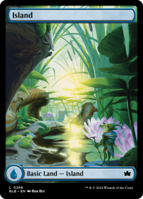 x4 Island BLB Bloomburrow MTG 266 FULL ART BASIC LAND M/NM 4x | eBay