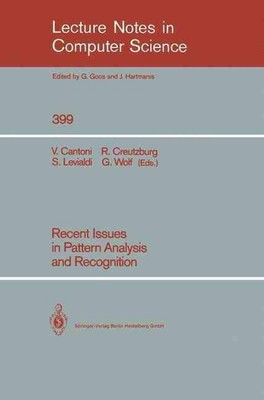 Recent Issues in Pattern Analysis and Recognition by Virginio Cantoni (English) 