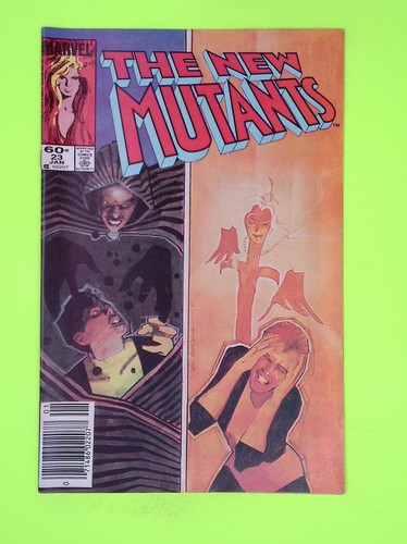 New Mutants #23 Vol. 1 1985 Marvel Comics 1st App 8.0 Comic Book A62-55