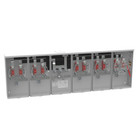 Milbank 5-Gang U3765-XL Meter Socket 125amp per pos 1 Lever Bypass Ringless — photo 2