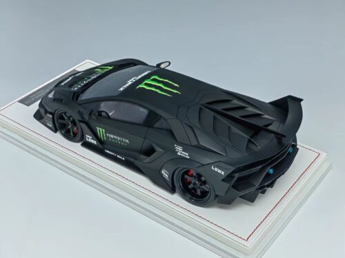 1/18 Ivy Models Lamborghini Aventador GT EVO Liberty wi Monster Black Leather - Picture 2 of 7