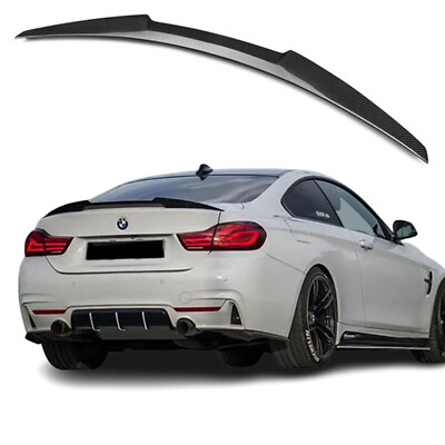 Heckspoiler passend für BMW F36, Carbon Optik, ABS Material