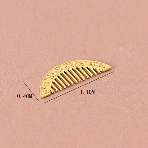 Dollhouse Simulated Hair Comb Doll Chinese Style Hairpin Doll Dress Up Decor - Photo 12/16