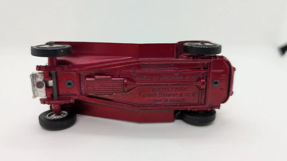 Matchbox Y3 1933 Riley MPH Car Gold Y3 - Immagine 4 di 4