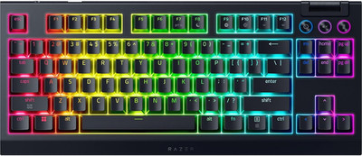Blackwidow V4 TKL Hyperspeed Wireless Hot Swappable Gaming Keyboard: Orange Tact