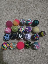 Lot Of 21 Bouncy Balls , Assorted Colors, Great Condition, Never used, New