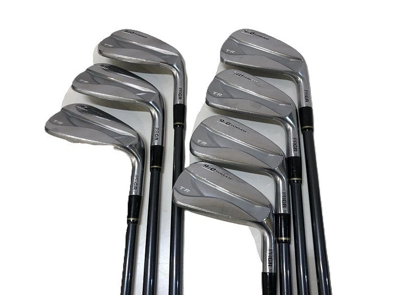 PRGR TR 910 FORGED アイアン M-43 PRGR TR-910 Forged Iron Set 7pcs 4-PW I.N.S.P.E.C Flex M-43 Stiff