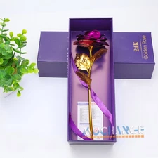 Enchanted Rose LED Light Crystal Galaxy Rose Eternal Flower Valentine's Day