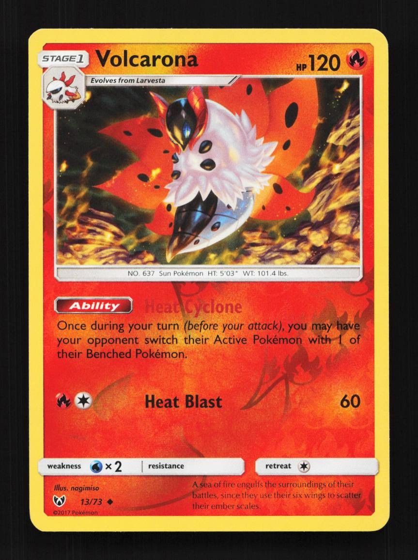 Volcarona 13/73 LP Shining Legends English Pokemon Card TCG | eBay