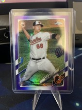 2021 Topps Chrome Update Series - Tyler Wells #USC83 Purple Refractor (RC)