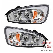 Headlight Assembly Set for 2004-2007 Chevy Malibu 2008 Malibu Classic