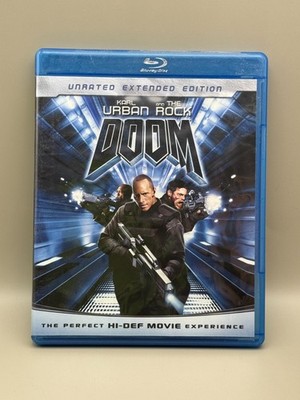 Doom (Blu-ray, 2005) Dwayne Johnson, the Rock Unrated Extended Edition