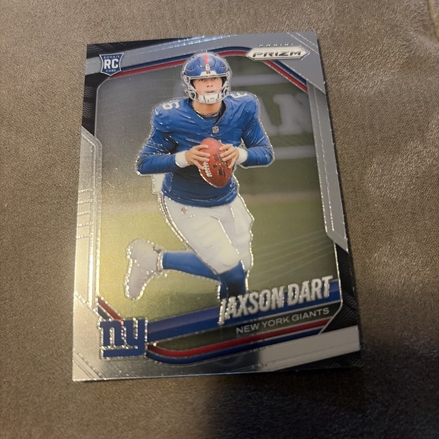 2025 Panini Prizm - Rookies Jaxson Dart #332 (RC) Giants Rookie