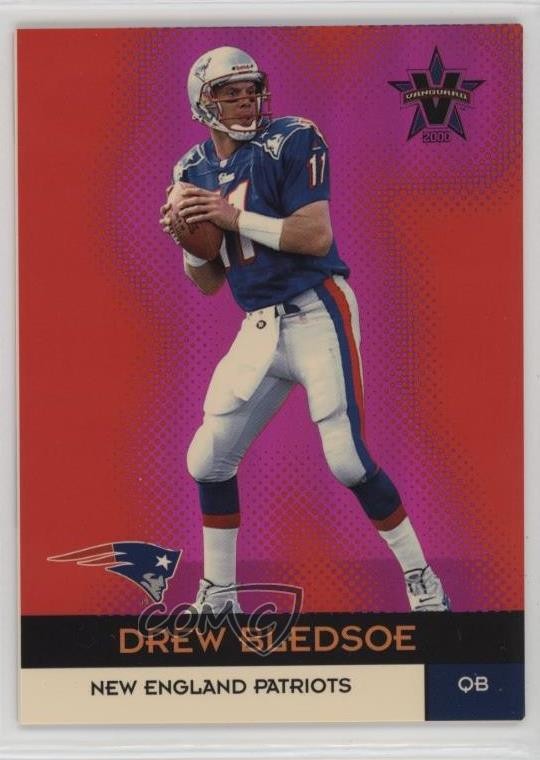 2000 Pacific Vanguard Purple /138 Drew Bledsoe #37 19bs